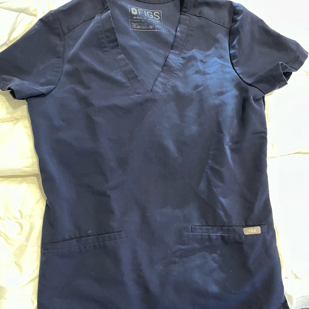 Figs Casma Scrub top